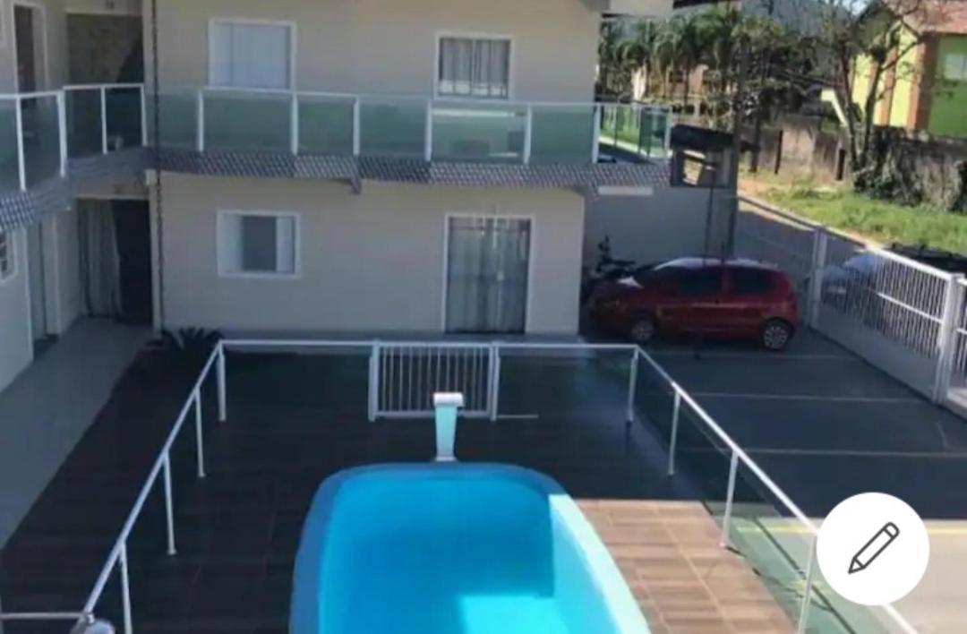Apartamento encantador com piscina Ubatuba Exterior foto